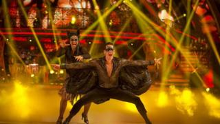 Anastacia and Brendan Cole