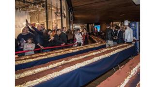 The world's longest tiramisu