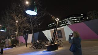Giant lampshade