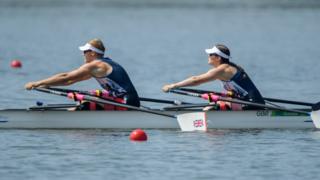 Lauren Rowles and Laurence Whiteley