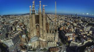 The Sagrada Familia, Barcelona, Spain