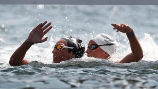 French Olympic swimmer Aurelie Muller