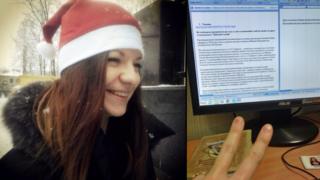 Ольга Мальцева и ее рабочее место