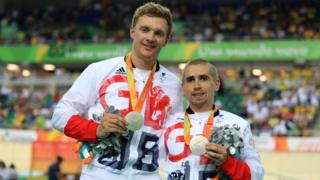 Neil Fachie and Pete Mitchell