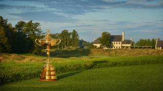 The Whistling Straits course.