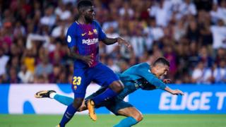 Ronaldo falls