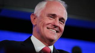 Australian Prime Minister Malcolm Turnbull