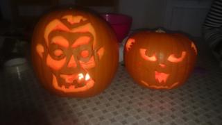 Ethan and Paige's pumpkin
