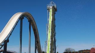 World's tallest water slide