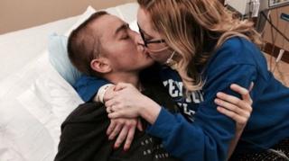 the couple in hospital