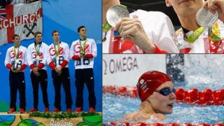 Team GB men's 4x200m freestyle relay team