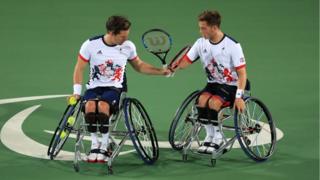 Gordon Reid and Alfie Hewett
