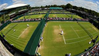 Wimbledon courts