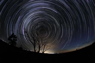This picture of the night's sky was taken by Scott Carnie-Bronca in South Australia