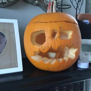 Scary pumpkin