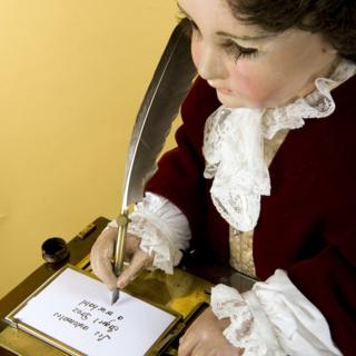Clockwork automata made by Swiss watchmaker Henri-Louis Jaquet-Droz.