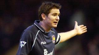 Frank Lampard in action against Walsall, during their FA Cup Third Round football match at Bescot Stadium, in Walsall.
