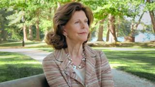 Queen Silvia in an SVT documentary about Drottningholm Palace