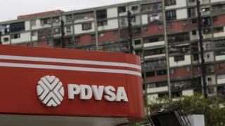 A poster of PDVSA