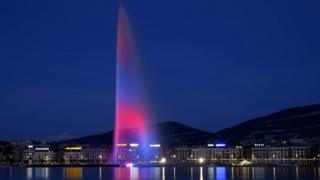 Fountain in Geneva