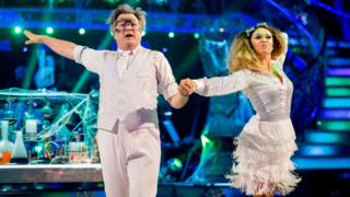 Ed Balls and Katya Jones