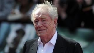 Michael Gambon who plays Dumbledore