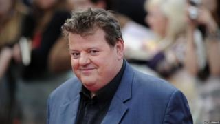 Robbie Coltrane who plays Hagrid
