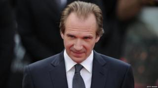Ralph Fiennes who plays Voldermort