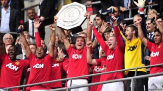 Community Shield: Manchester United 3-2 Manchester City - United lift the trophy after beating City
