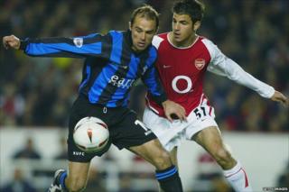 Paul Warne and Cesc Fabregas