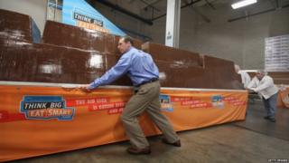 World's biggest chocolate bar