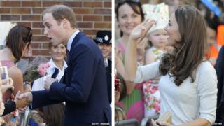 The Duke and Duchess of Cambridge