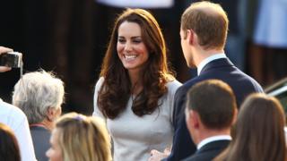 The Duke and Duchess of Cambridge opened a new children's cancer ward at the Royal Marsden Hospital in Sutton, south London.