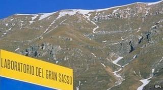 Gran Sasso sign