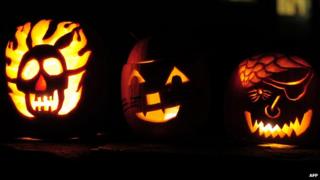 Hallowe'en pumpkins