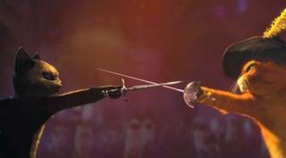 A sword fight