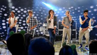 One Direction perform at Children in Need