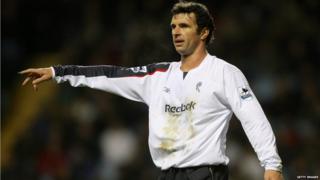 Gary Speed playing for Bolton