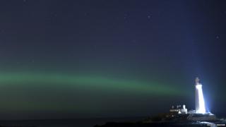 St Mary's lighthouse at Whitley bay