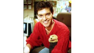 Phillip Schofield and Gordon the Gopher