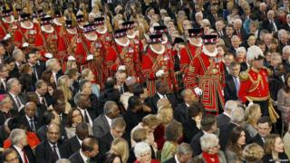 Beefeaters arriving