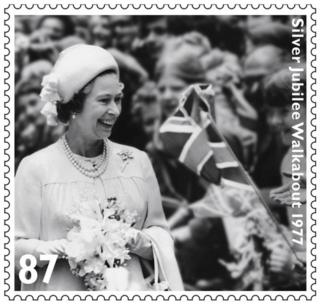 Queen's Jubilee stamp