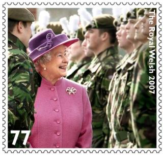 Queen's Jubilee stamp