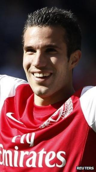 Arsenal's Robin van Persie