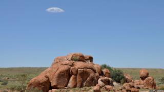 Flying saucer shaped cloud - by Colbalt Osanga