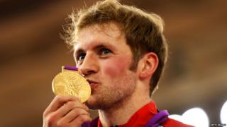 Cyclist Jason Kenny