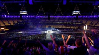 London 2012 Olympics closing ceremony