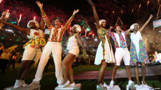 Dancers from Rio.