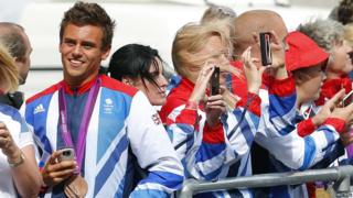 Tom Daley and other athletes