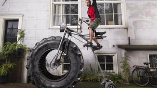 World's heaviest bicycle.